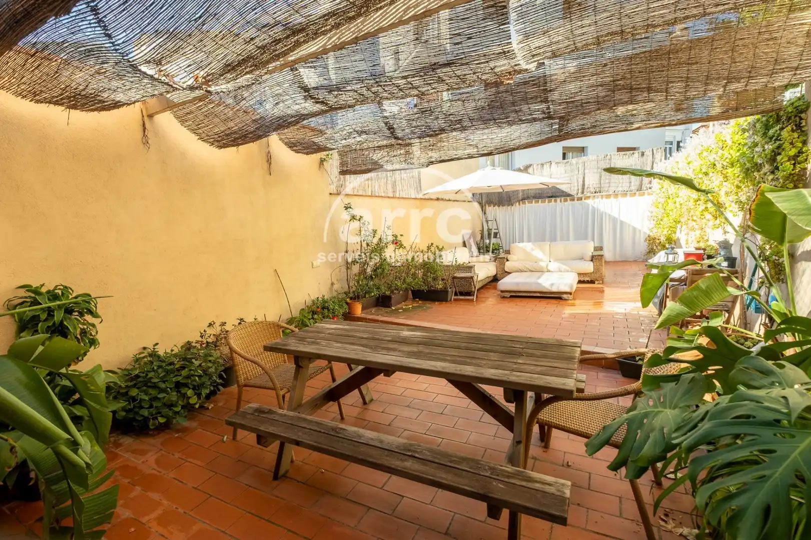 Terrace of Flat for sale in Mataró  with Heating, Terrace and Balcony