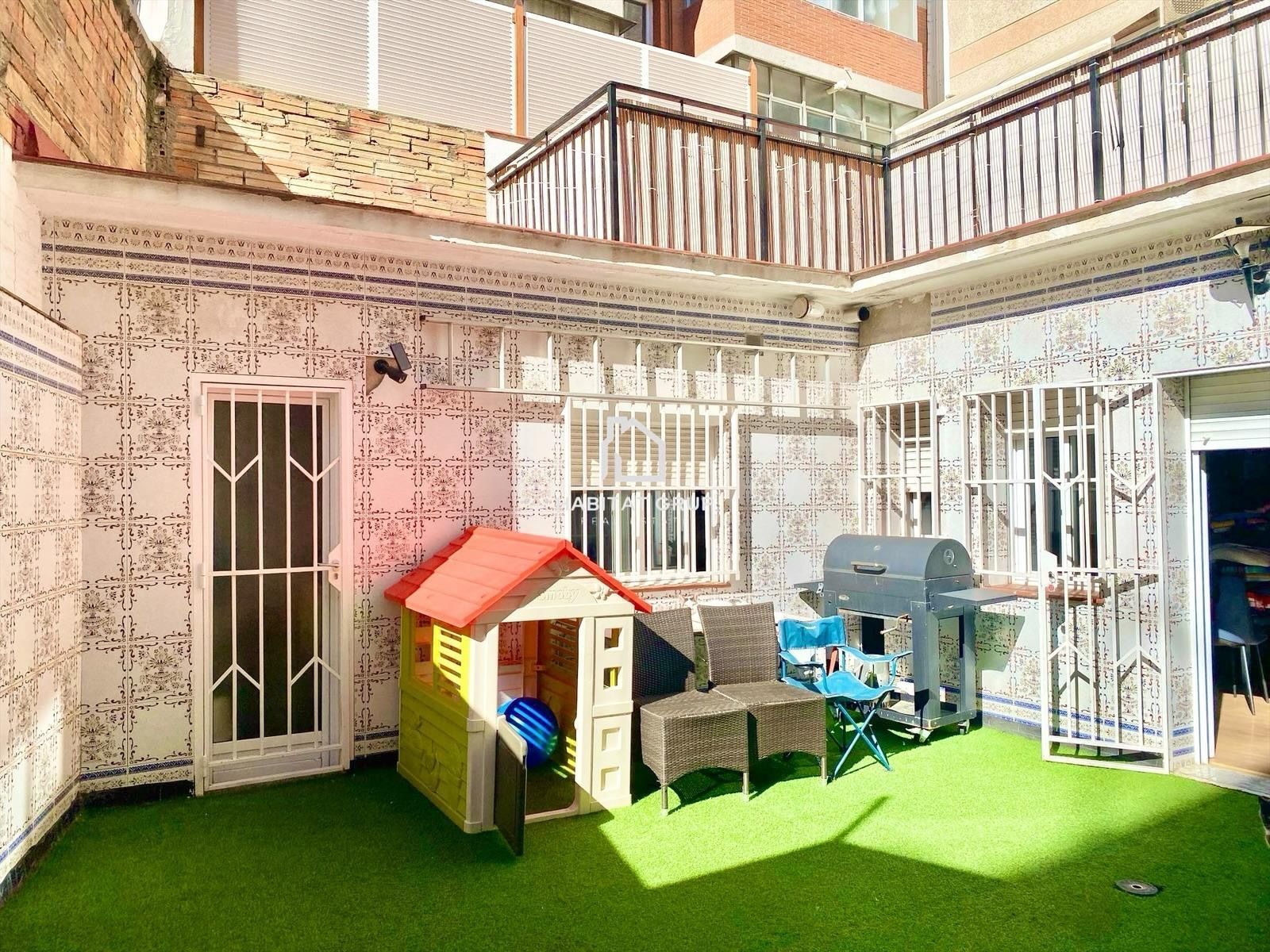 Terrace of Flat for sale in Sant Joan Despí  with Air Conditioner and Heating