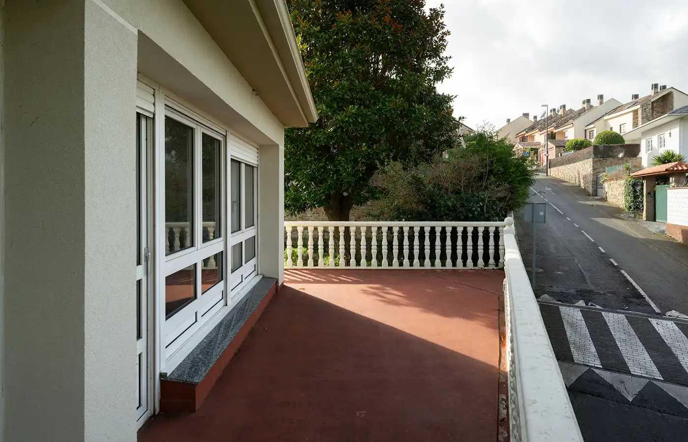 Terrassa de Casa o xalet en venda en Oleiros amb Calefacció, Jardí privat i Parquet