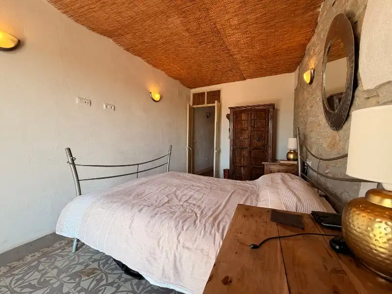 Bedroom of Country homes for sale in Saus, Camallera i Llampaies  with Terrace and Balcony