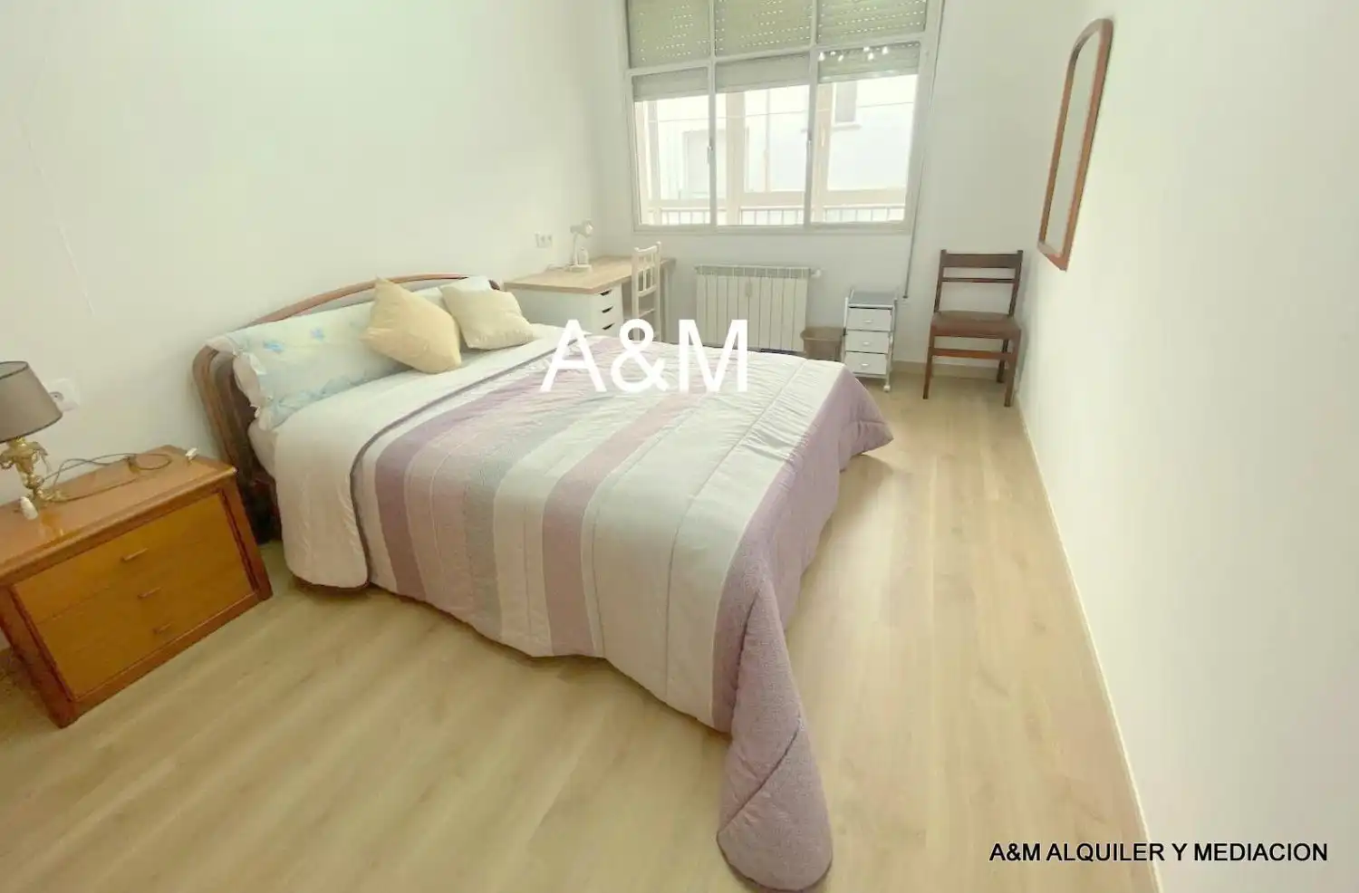 Bedroom of Flat for rent in Vitoria - Gasteiz  with Heating, Parquet flooring and Terrace