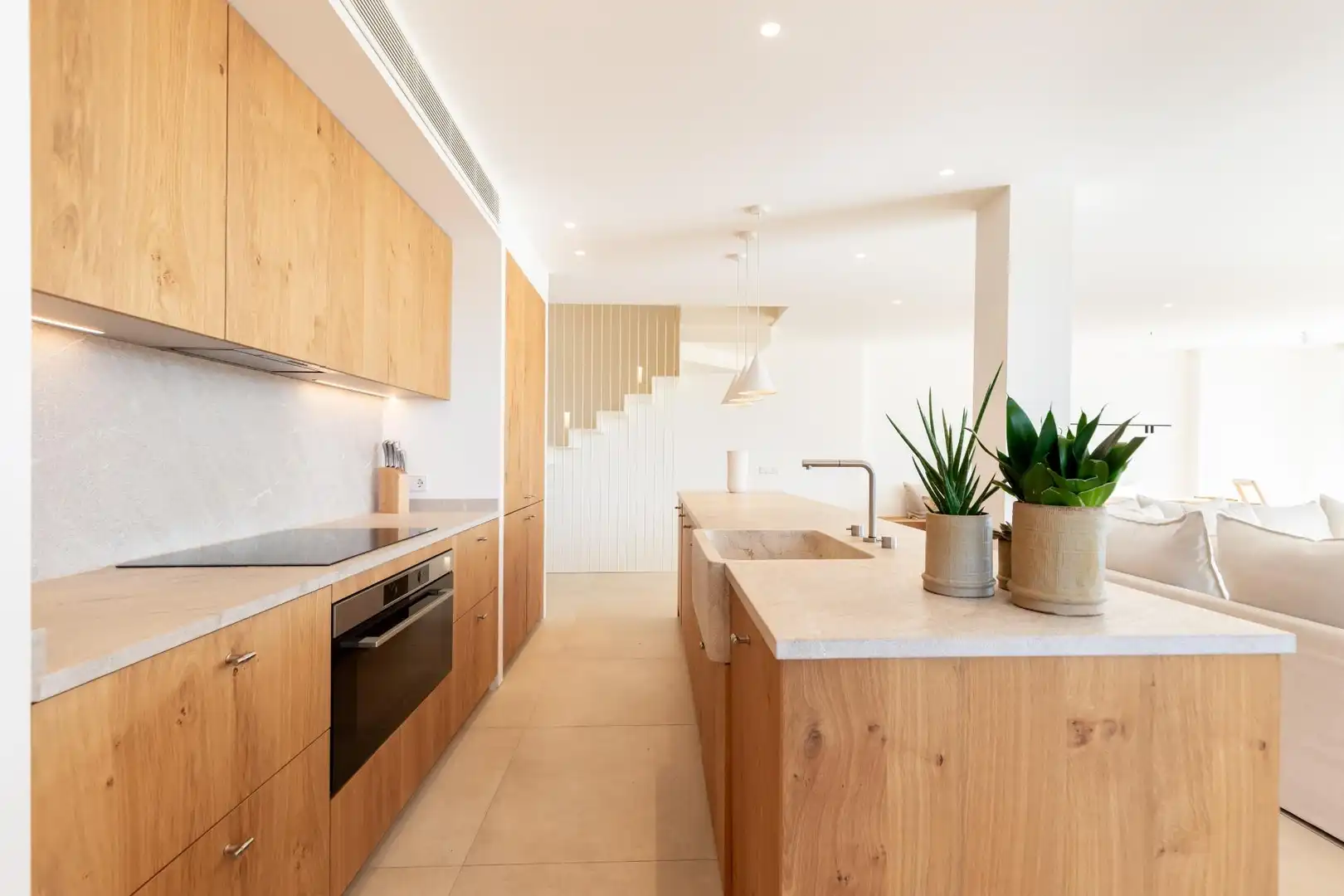 Cocina de Casa o chalet en venta en Búger con Aire acondicionado, Calefacción y Jardín privado