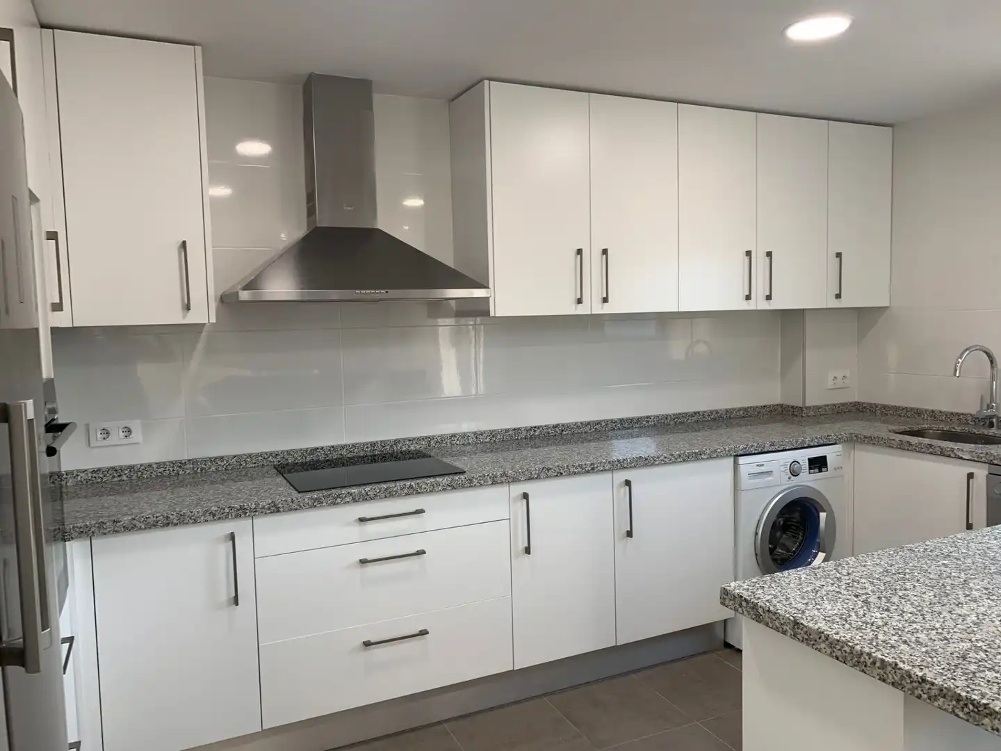 Kitchen of Flat for share in Alcoy / Alcoi  with Heating, Terrace and Furnished