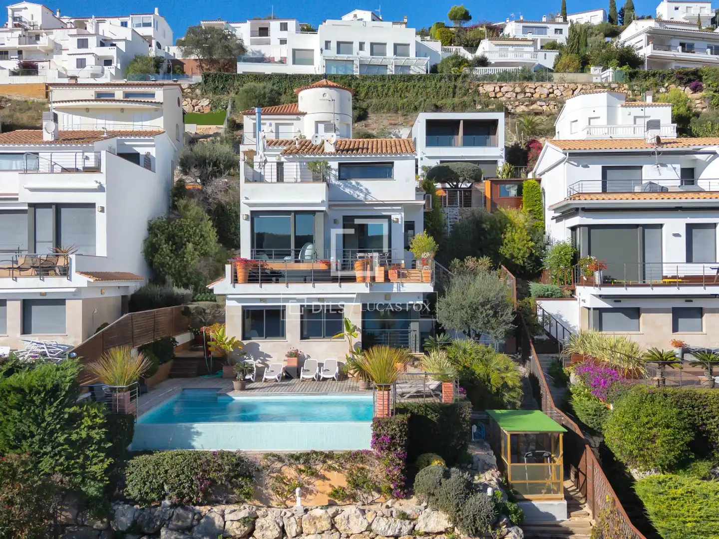 Vista exterior de Casa o chalet en venta en L'Escala con Aire acondicionado, Calefacción y Jardín privado