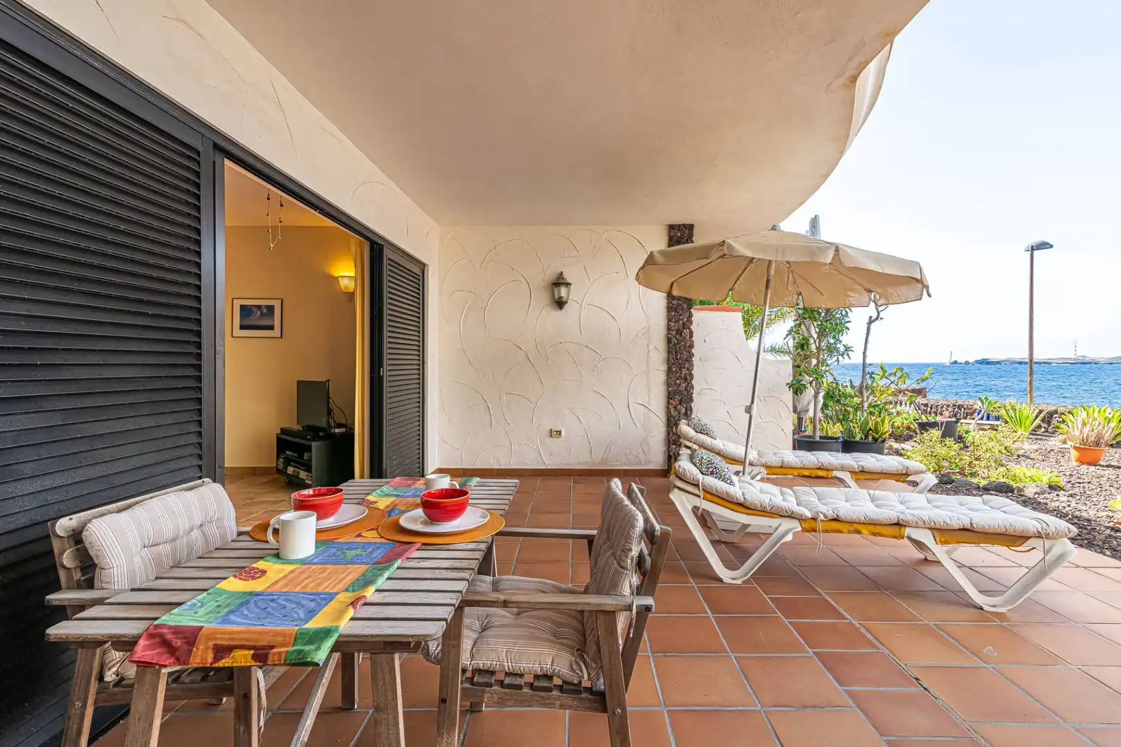 Terrasse von Wohnungen zur Miete in Arico mit Terrasse und Möbliert