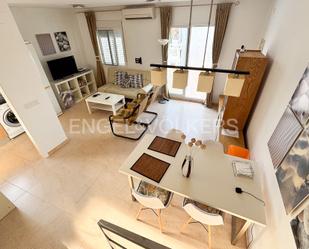 Living room of Single-family semi-detached to rent in Oliva  with Air Conditioner, Heating and Terrace