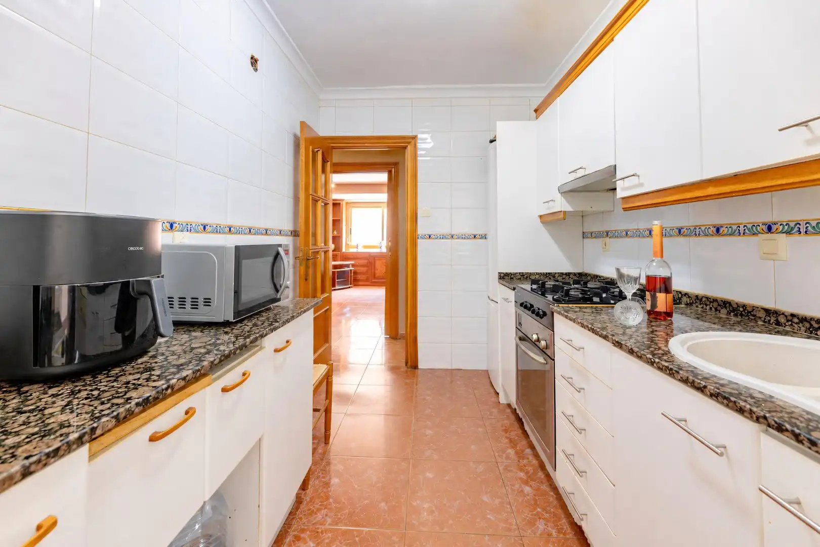 Kitchen of Flat for sale in Quatre Carreres