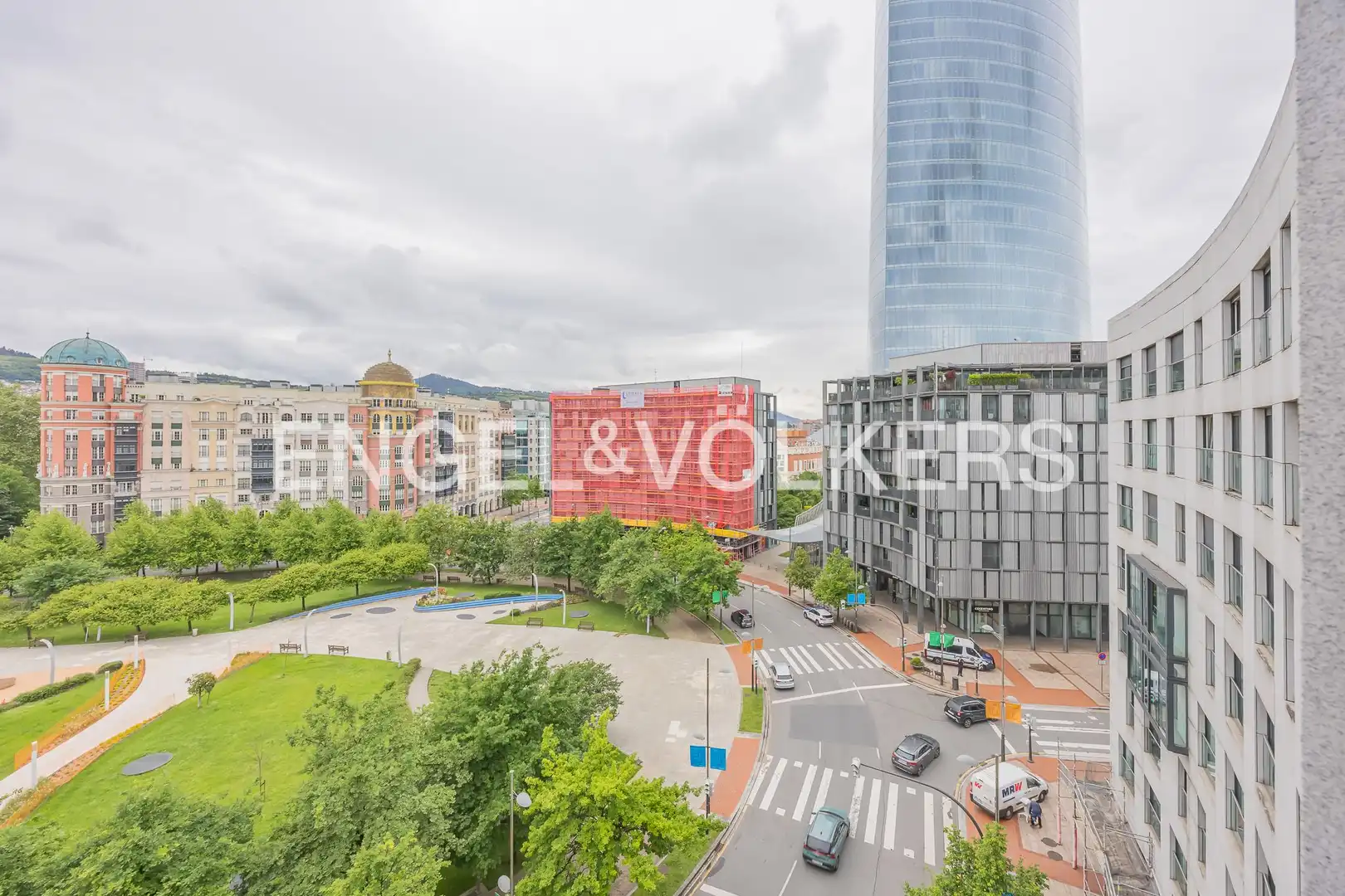 Exterior view of Flat for sale in Bilbao   with Air Conditioner, Heating and Parquet flooring