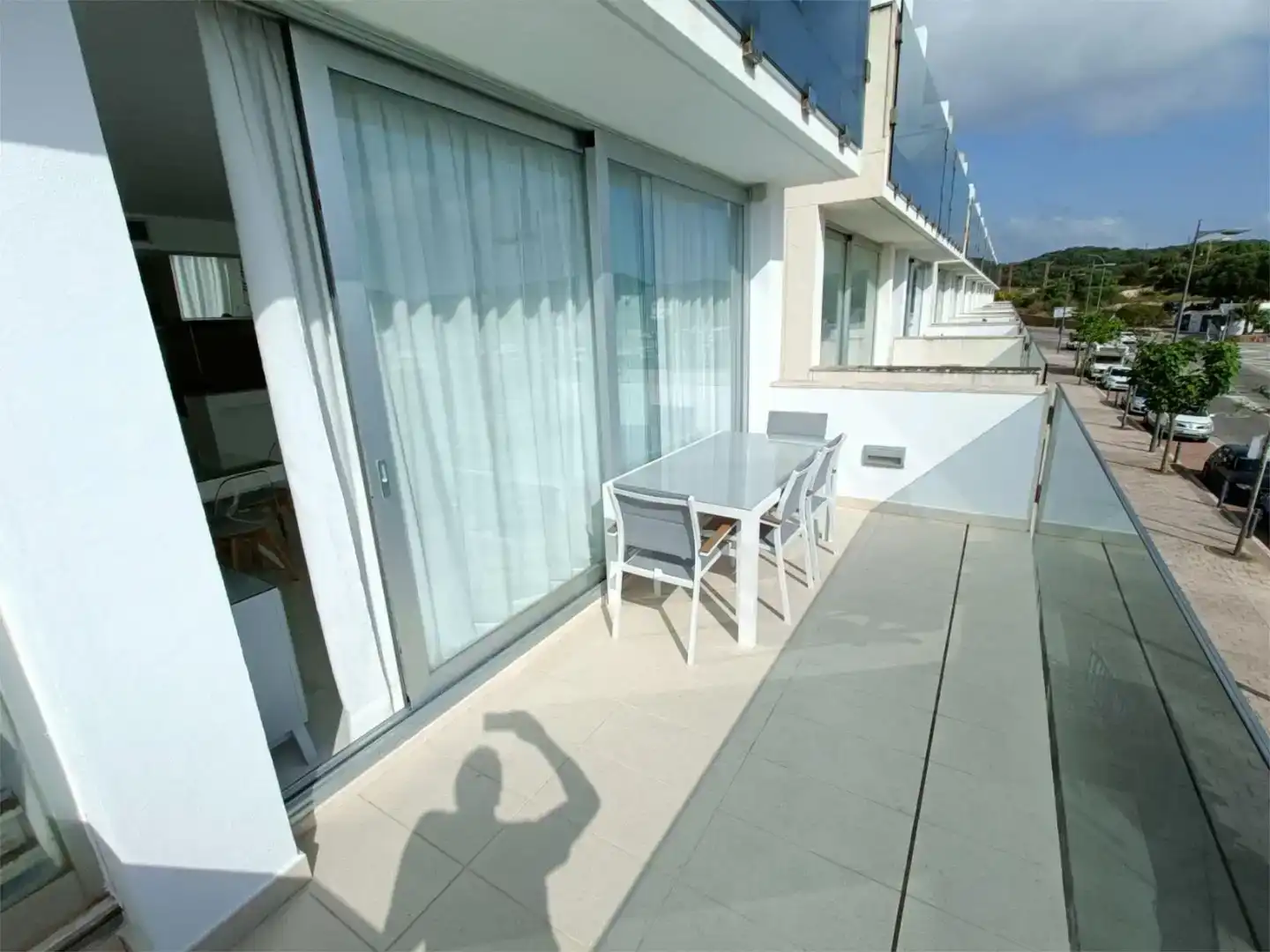 Terraza de Piso en venta en Maó - Mahón con Aire acondicionado, Piscina y Amueblado