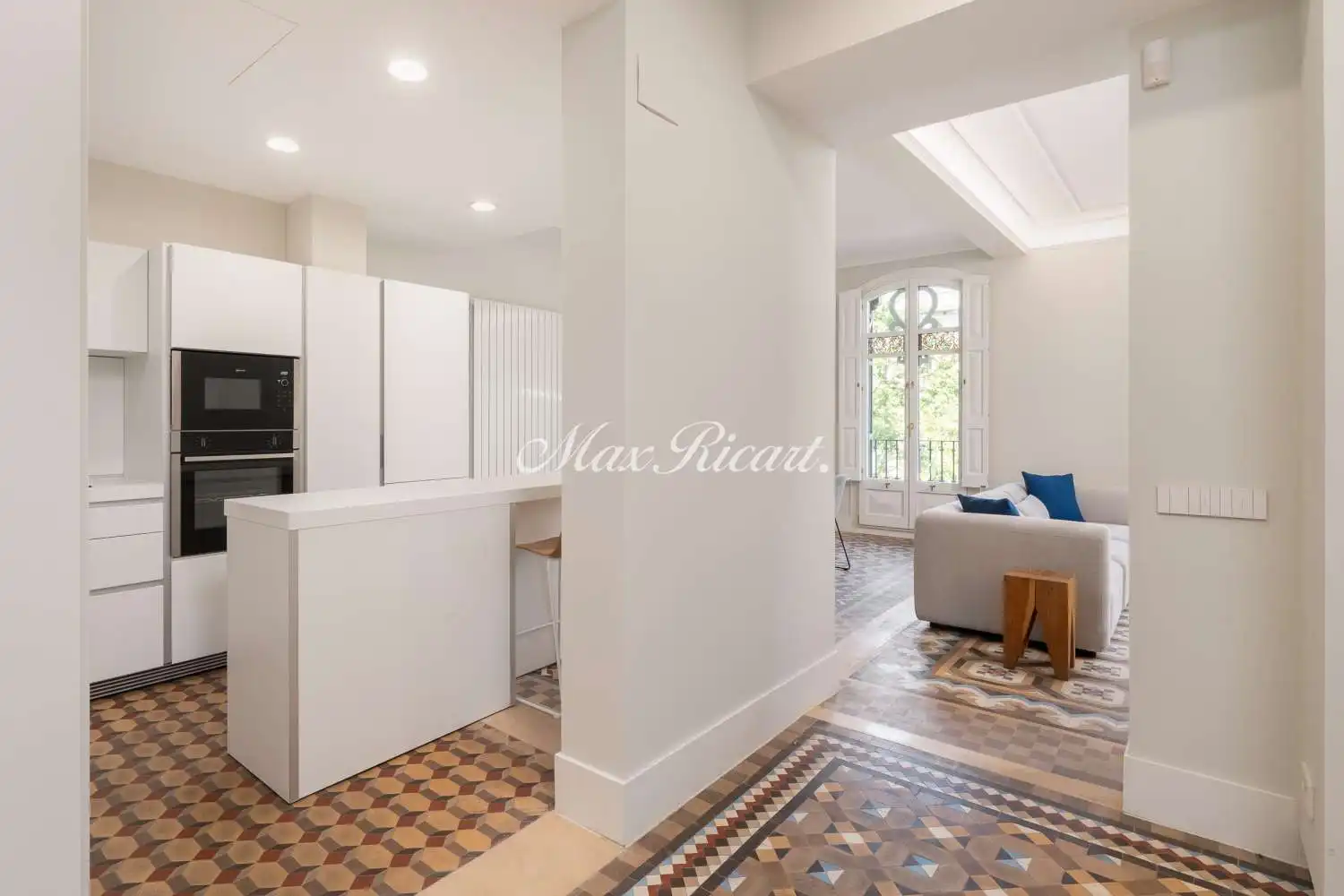 Kitchen of Flat for rent in Barcelona  with Air Conditioner, Heating and Storage room