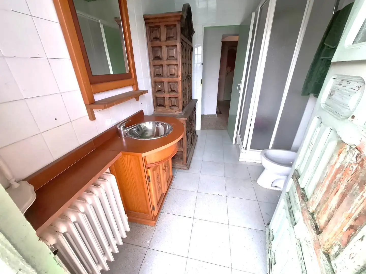 Bathroom of Detached homes for sale in San Martín de Valdeiglesias  with Heating, Terrace and Furnished