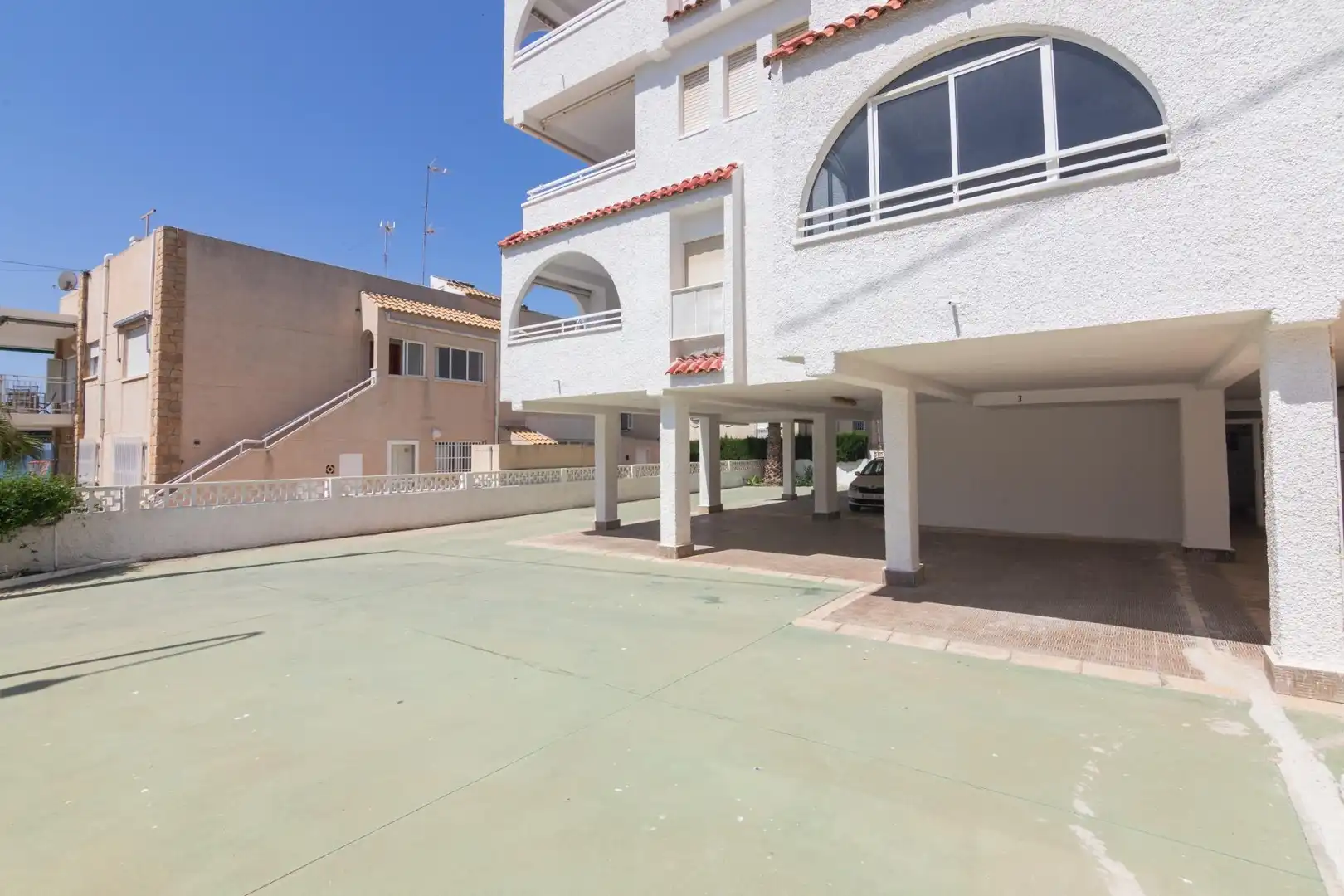 Parking of Flat for sale in Santa Pola  with Air Conditioner, Heating and Terrace