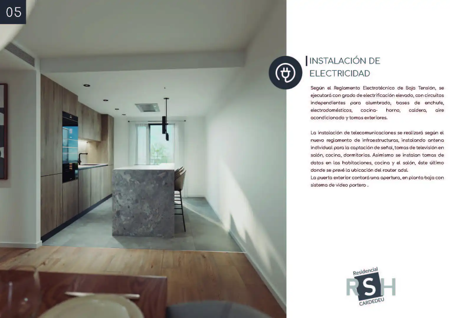 Cuina de Àtic en venda en Cardedeu amb Calefacció, Parquet i Terrassa
