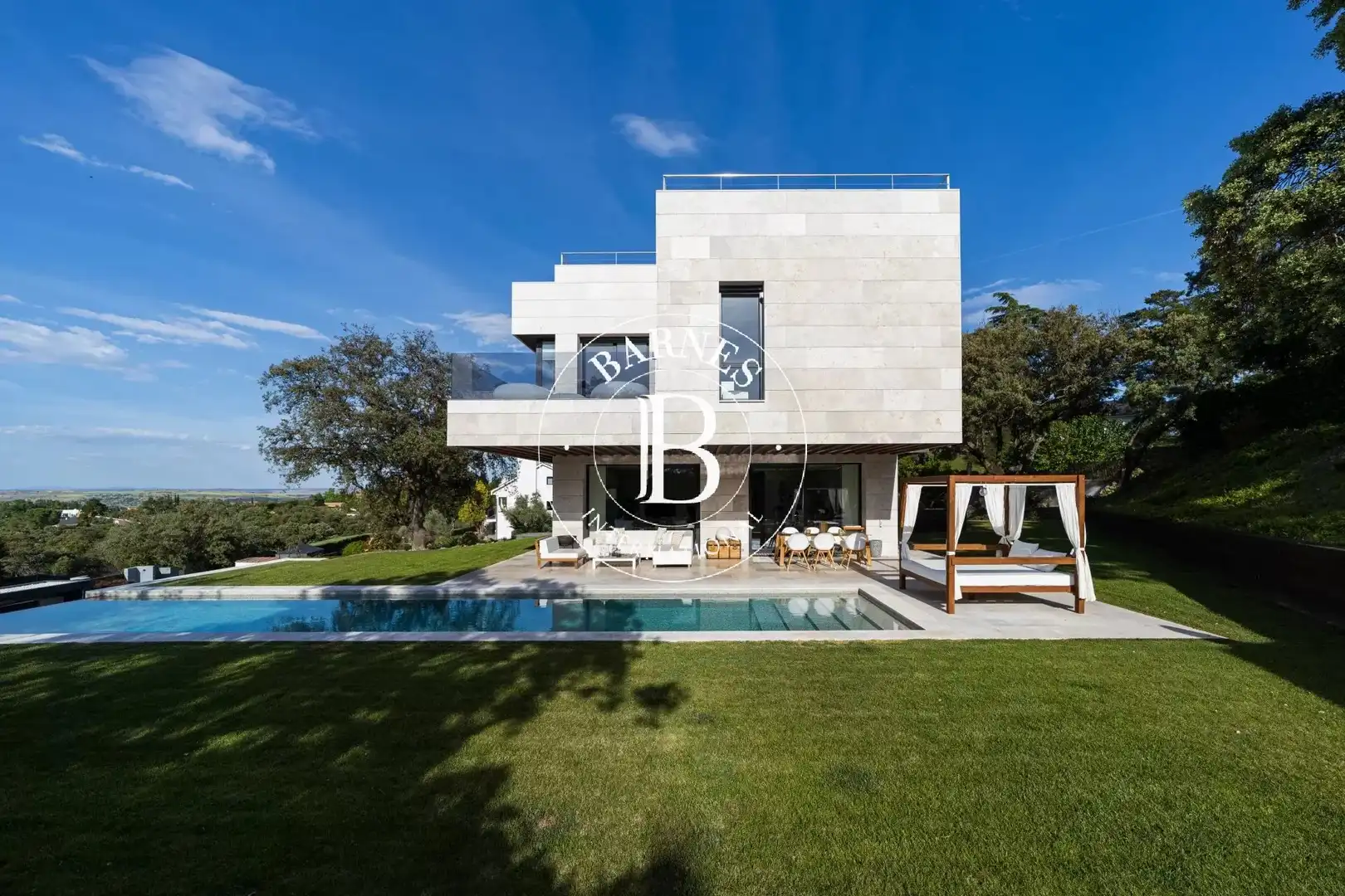 Vista exterior de Casa o chalet en venta en Ciudalcampo con Aire acondicionado, Calefacción y Piscina