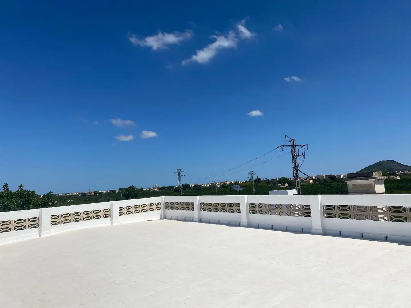 Terraza de Casa o chalet en venta en Beniarjó con Jardín privado, Terraza y Piscina