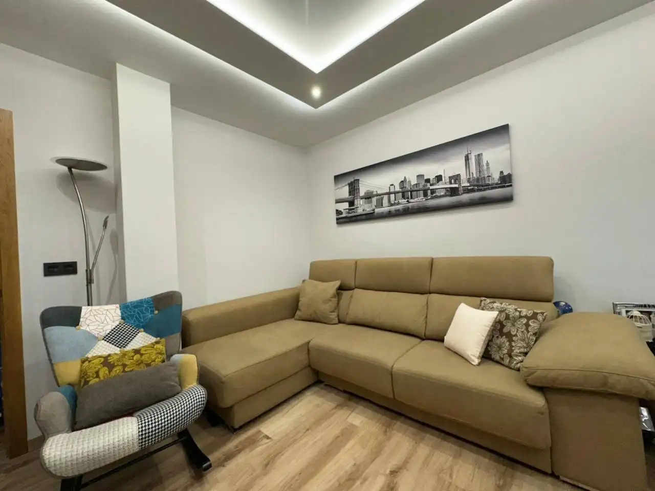 Sala de estar de Piso en venta en Ourense Capital  con Calefacción, Trastero y Balcón