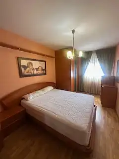 Schlafzimmer von Wohnung zur Miete in León Capital  mit Heizung, Parkett und Terrasse