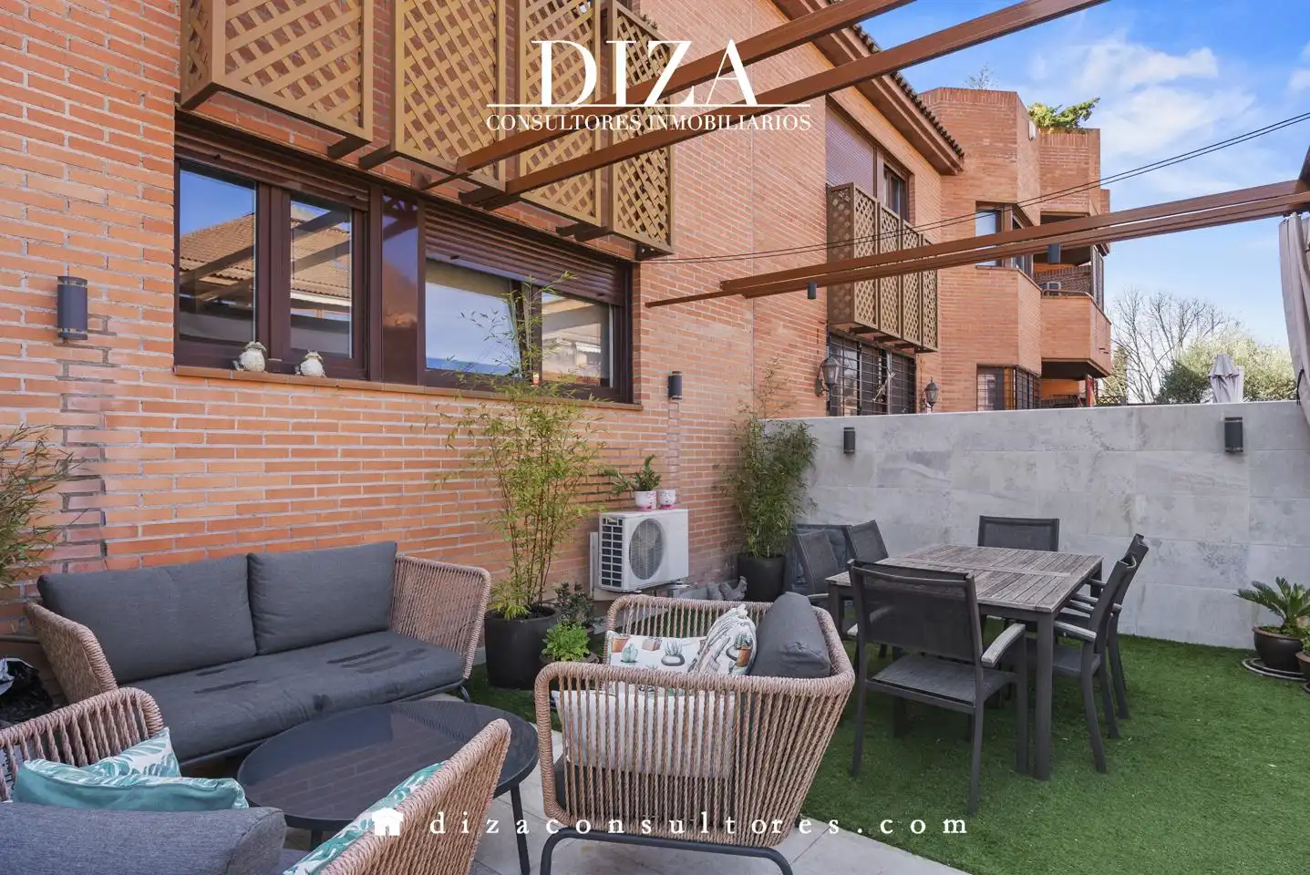 Terrassa de Planta baixa de lloguer en Las Rozas de Madrid amb Aire condicionat, Calefacció i Terrassa