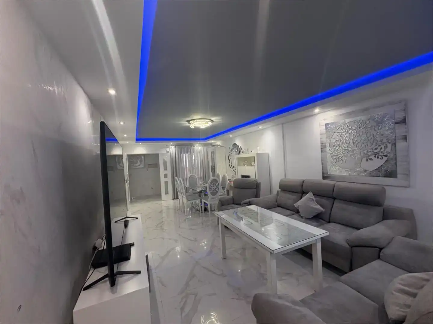 Sala d'estar de Pis en venda en Chauchina amb Aire condicionat i Balcó