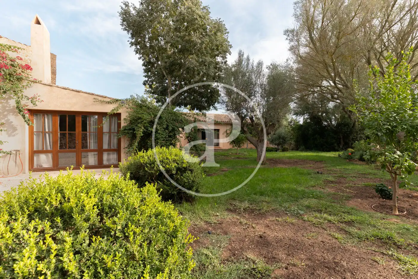 Garden of Houses for rent in Llucmajor  with Air Conditioner, Heating and Private garden