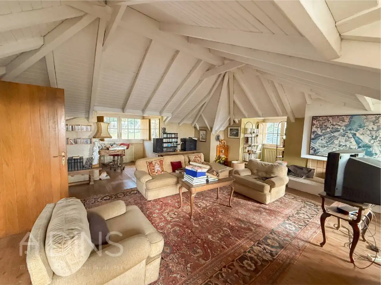 Sala de estar de Casa o chalet en venta en Sant Feliu de Codines con Calefacción y Jardín privado