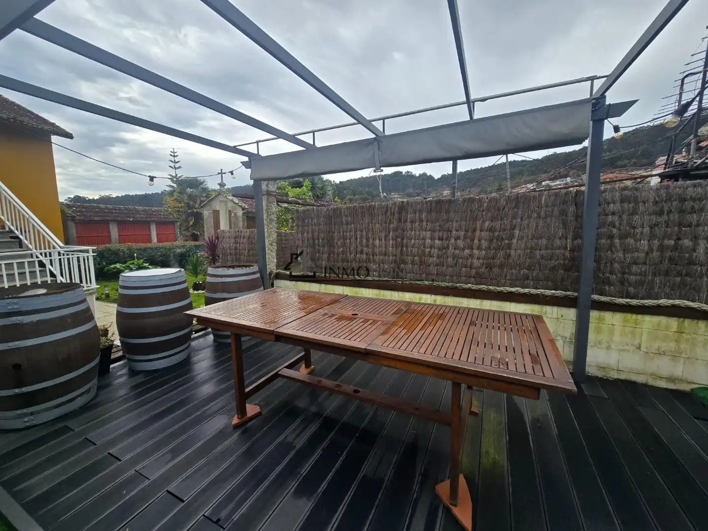 Terraza de Casa o chalet en venta en Poio con Jardín privado