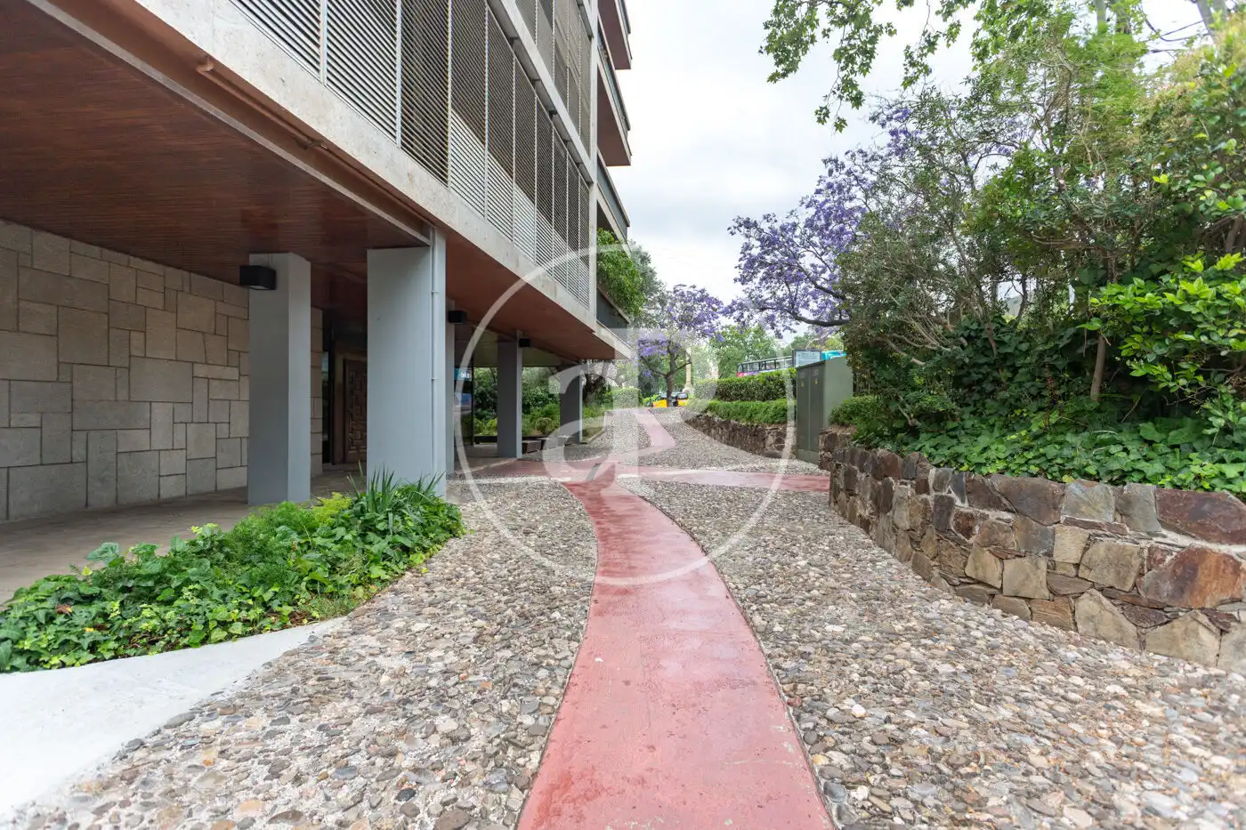 Vista exterior de Piso de alquiler en Barcelona con Aire acondicionado, Calefacción y Jardín privado