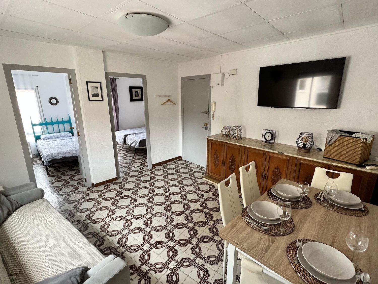 Dining room of Flat for sale in Gandia  with Air Conditioner