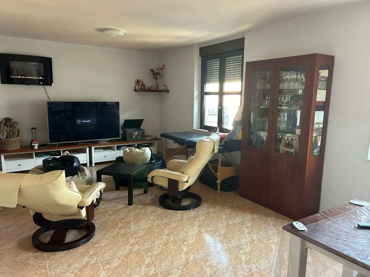 Living room of Flat for sale in Zamora Capital   with Furnished
