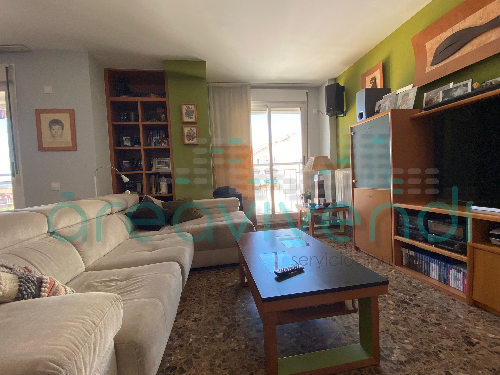Sala d'estar de Dúplex en venda en Castellón de la Plana / Castelló de la Plana amb Aire condicionat, Calefacció i Terrassa