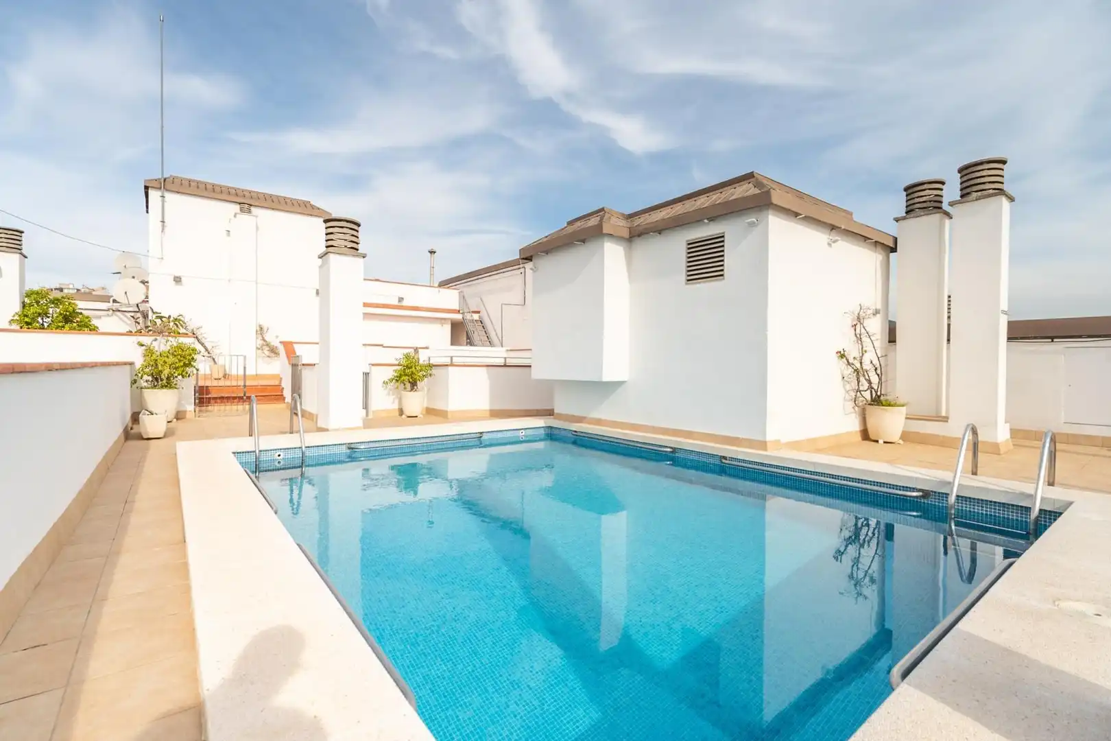 Piscina de Apartament en venda en  Barcelona Capital
