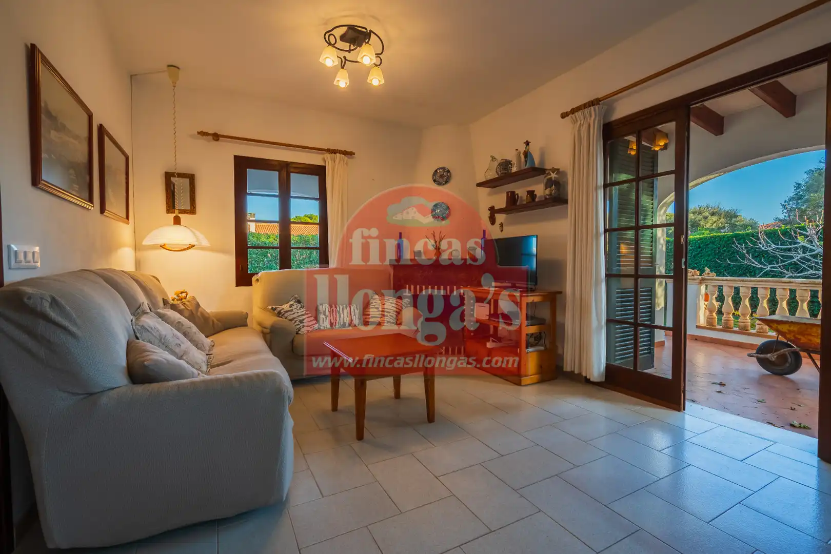 Sala de estar de Casa o chalet en venta en Ciutadella de Menorca con Jardín privado y Terraza