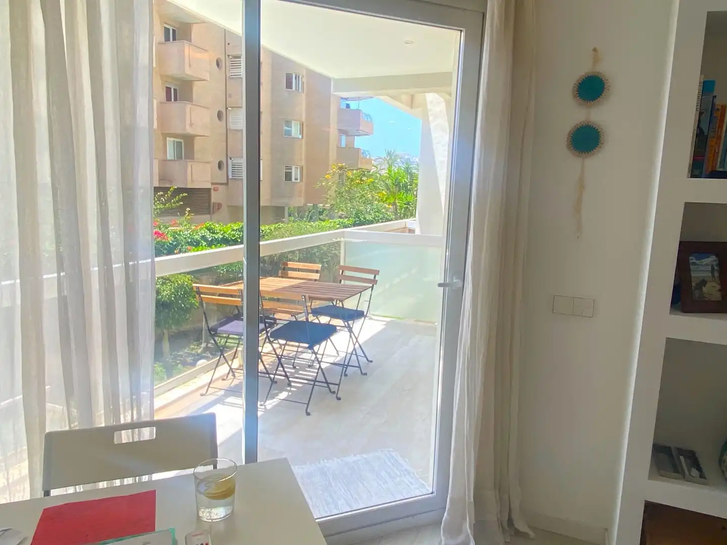 Terrassa de Apartament en venda en Eivissa amb Calefacció, Jardí privat i Moblat