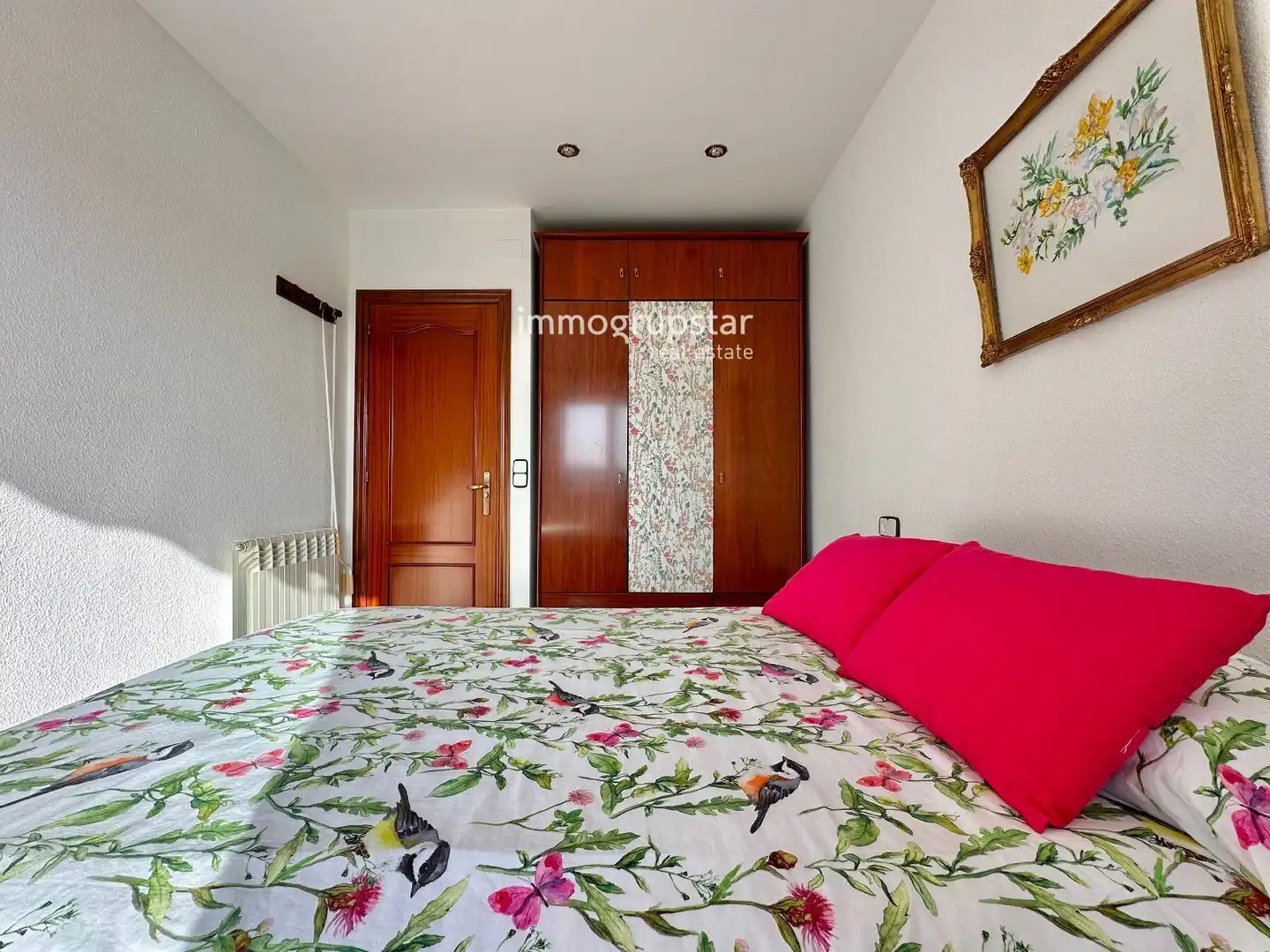 Schlafzimmer von Einfamilien-Reihenhaus zum Verkauf in Castell d'Aro, Platja d'Aro i s'Agaró mit Klimaanlage, Heizung und Terrasse