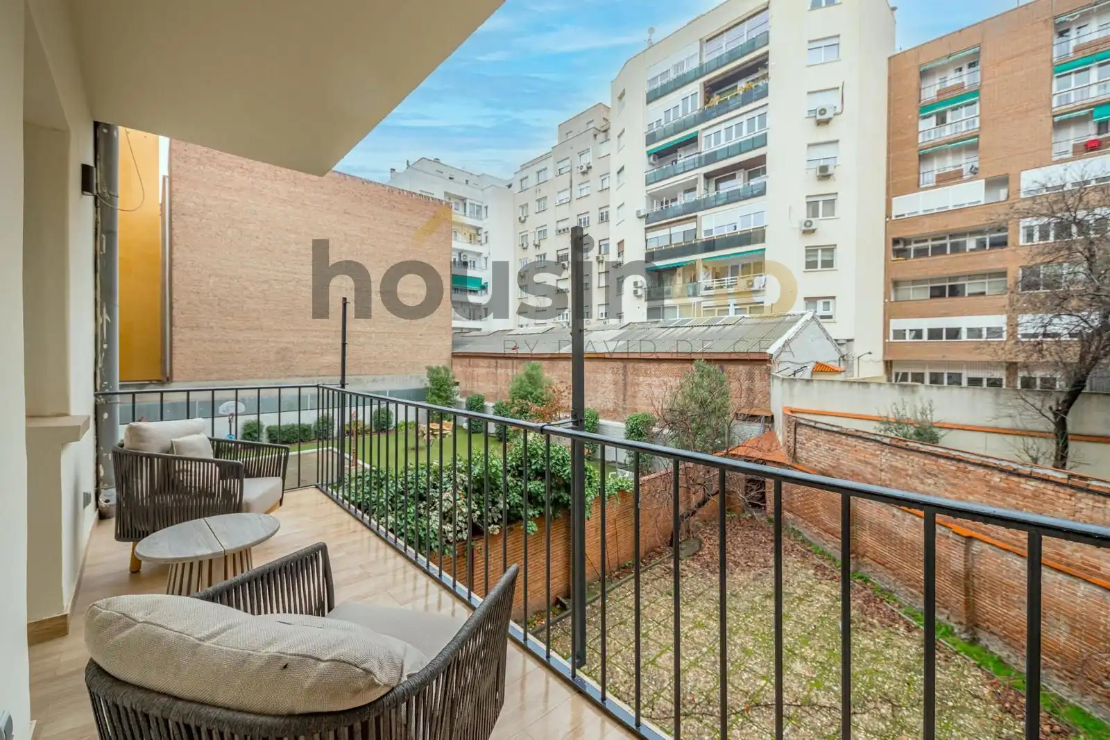 Terrasse von Wohnung zum Verkauf in Madrid mit Heizung, Terrasse und Abstellraum