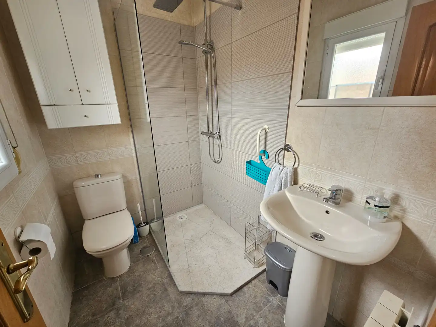 Bathroom of Houses for rent in Cabanillas de la Sierra  with Heating, Private garden and Terrace