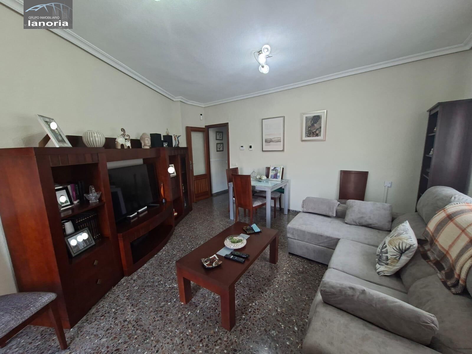 Living room of Flat for sale in  Albacete Capital  with Air Conditioner, Heating and Storage room