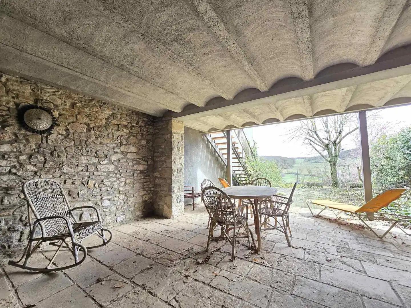 Terrassa de Finca rústica en venda en Collsuspina amb Calefacció, Jardí privat i Terrassa