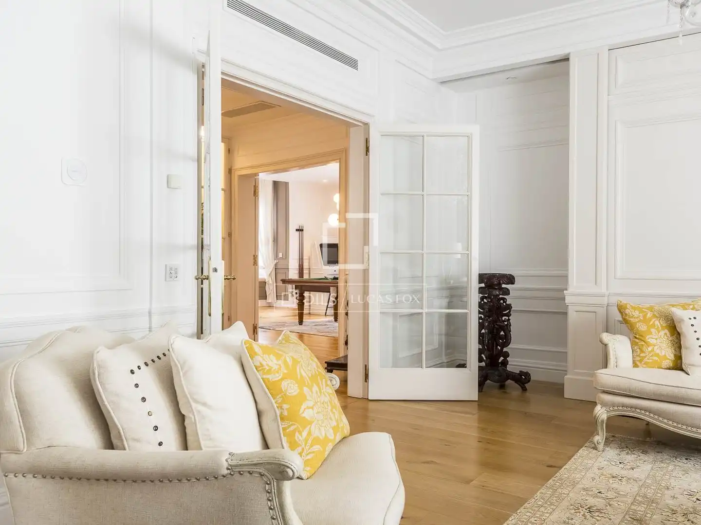 Living room of Attic for sale in Barcelona  with Air Conditioner, Heating and Parquet flooring