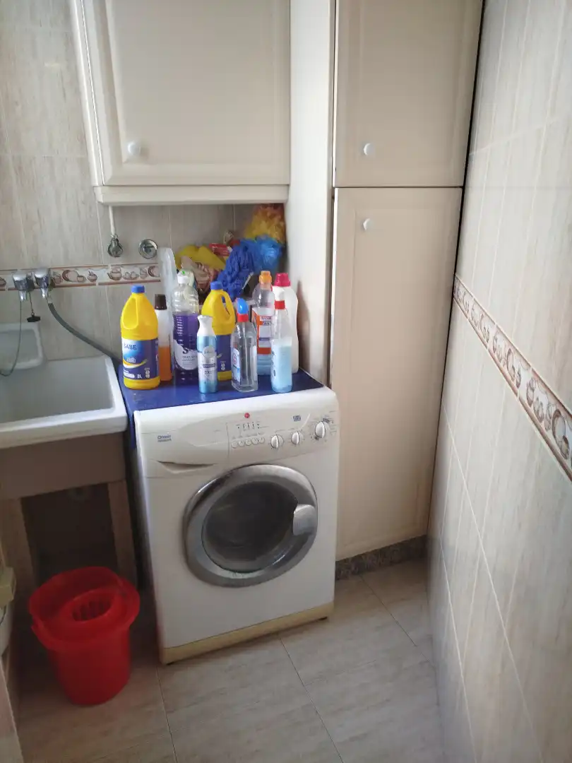 Kitchen of Flat for sale in Cádiz  with Air Conditioner, Terrace and Storage room