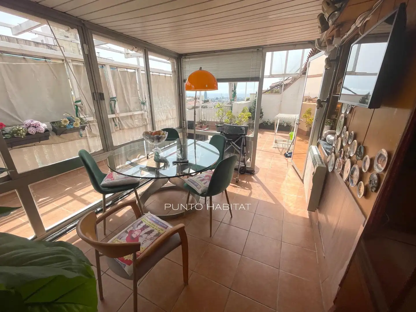 Terrasse von Dachboden zum Verkauf in Barcelona mit Terrasse