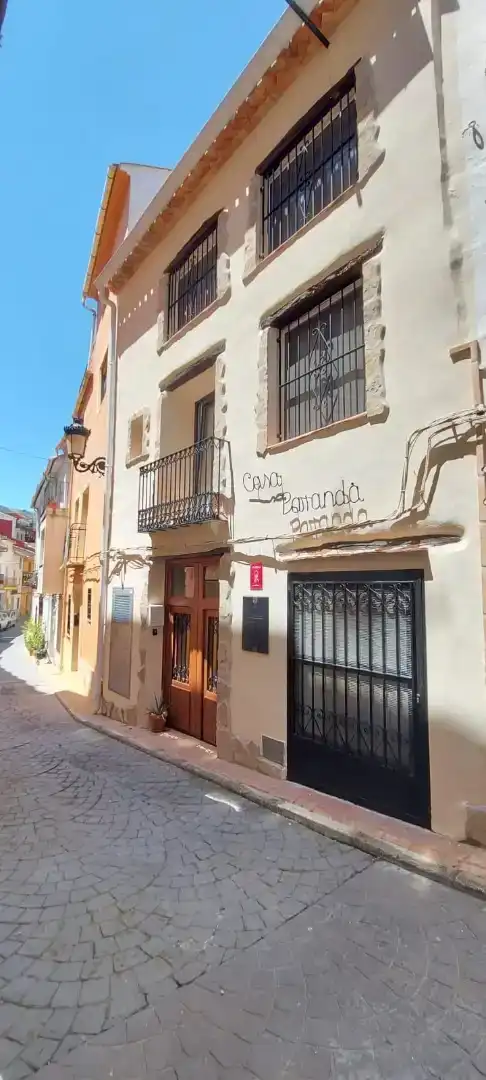 Exterior view of Flat for rent in Castell de Castells  with Storage room, Furnished and Oven