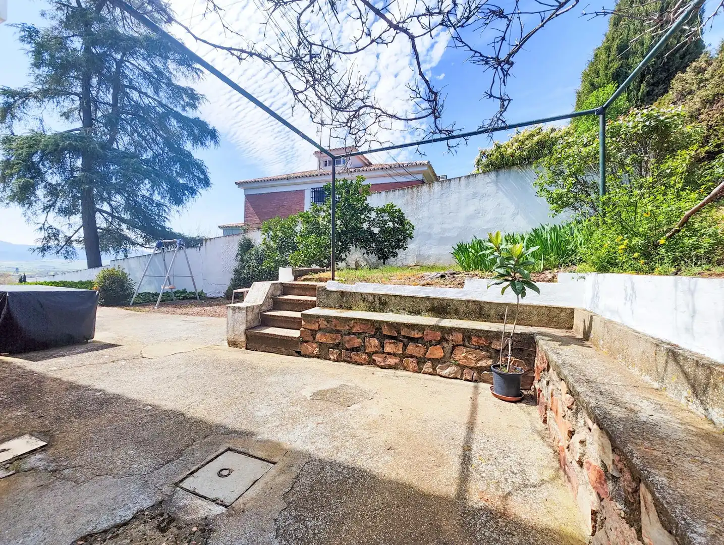 Terraza de Casa o chalet en venta en Puertollano con Aire acondicionado, Calefacción y Jardín privado