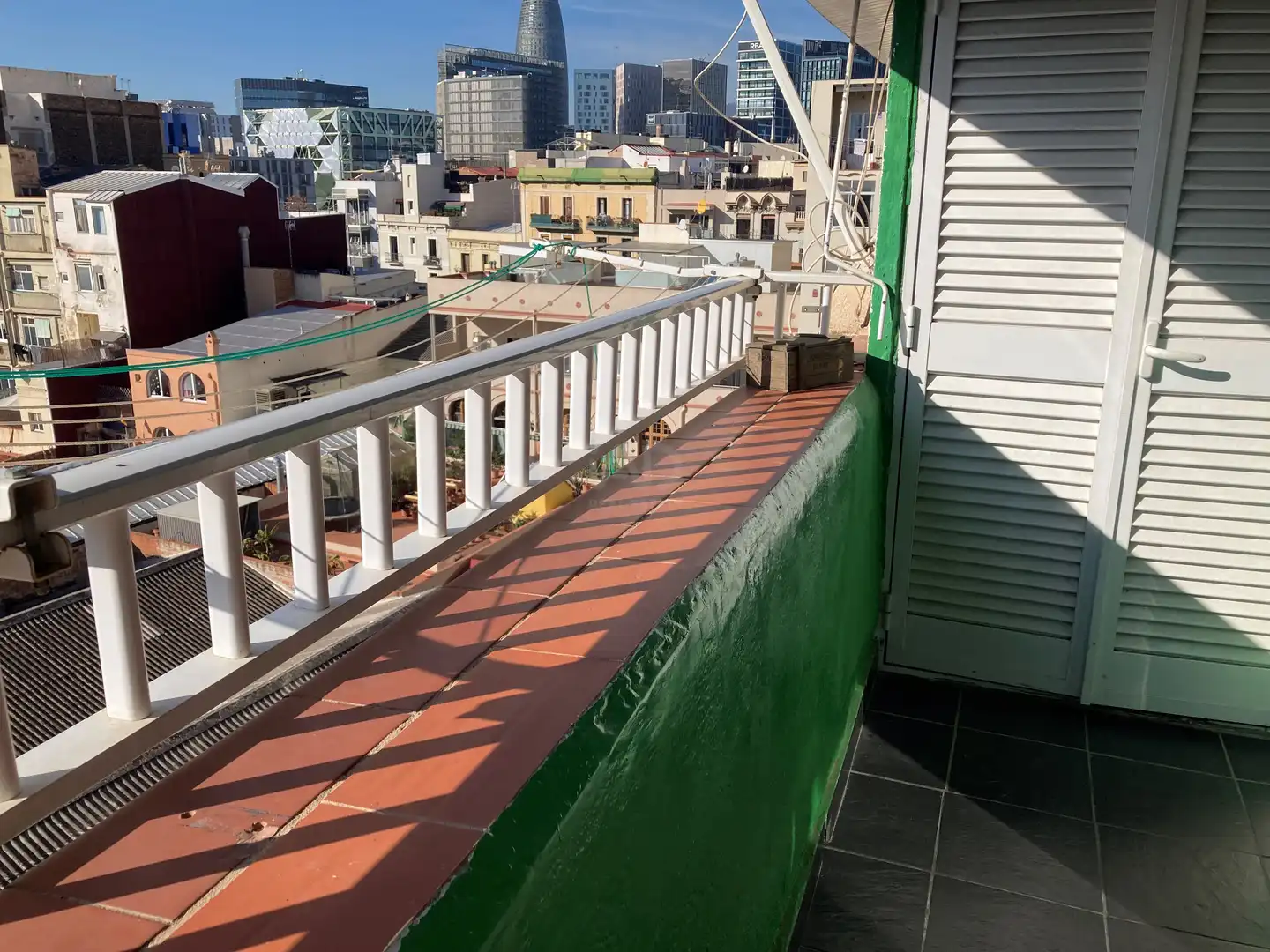 Balcony of Attic for sale in Barcelona  with Air Conditioner, Heating and Terrace