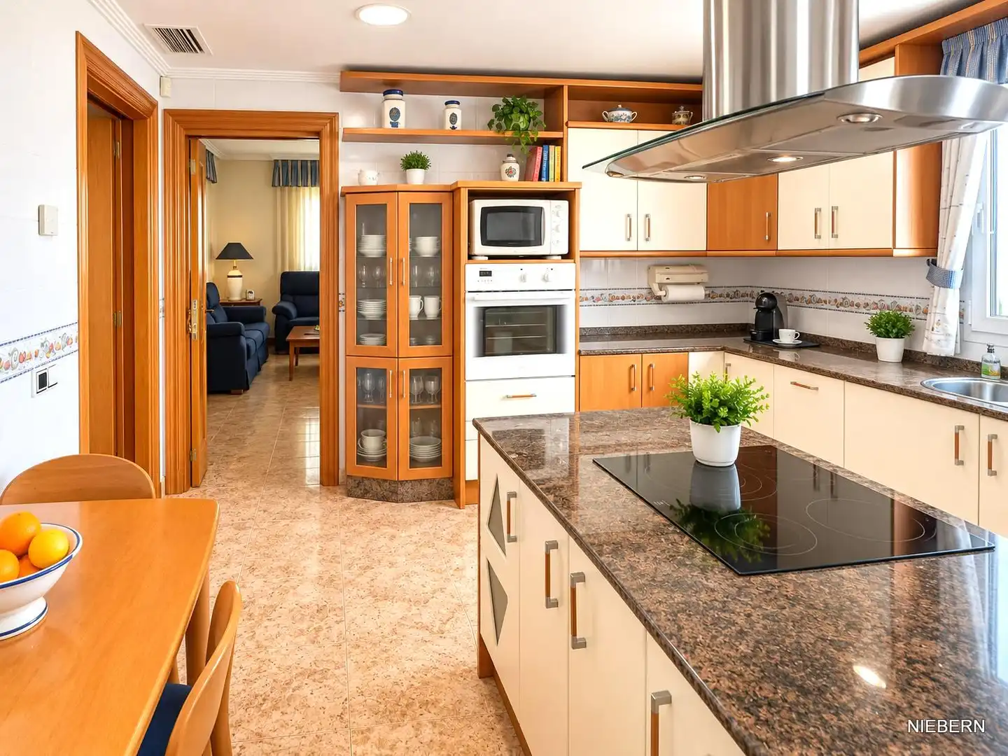 Cocina de Casa o chalet en venta en Cartagena con Aire acondicionado, Jardín privado y Terraza