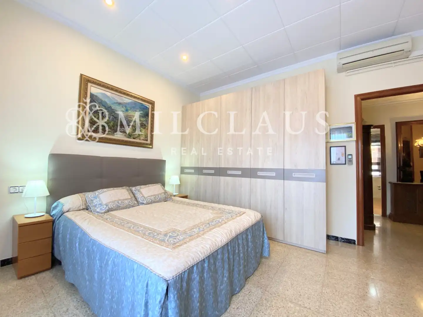 Dormitori de Casa adosada en venda en Sabadell amb Aire condicionat, Calefacció i Terrassa