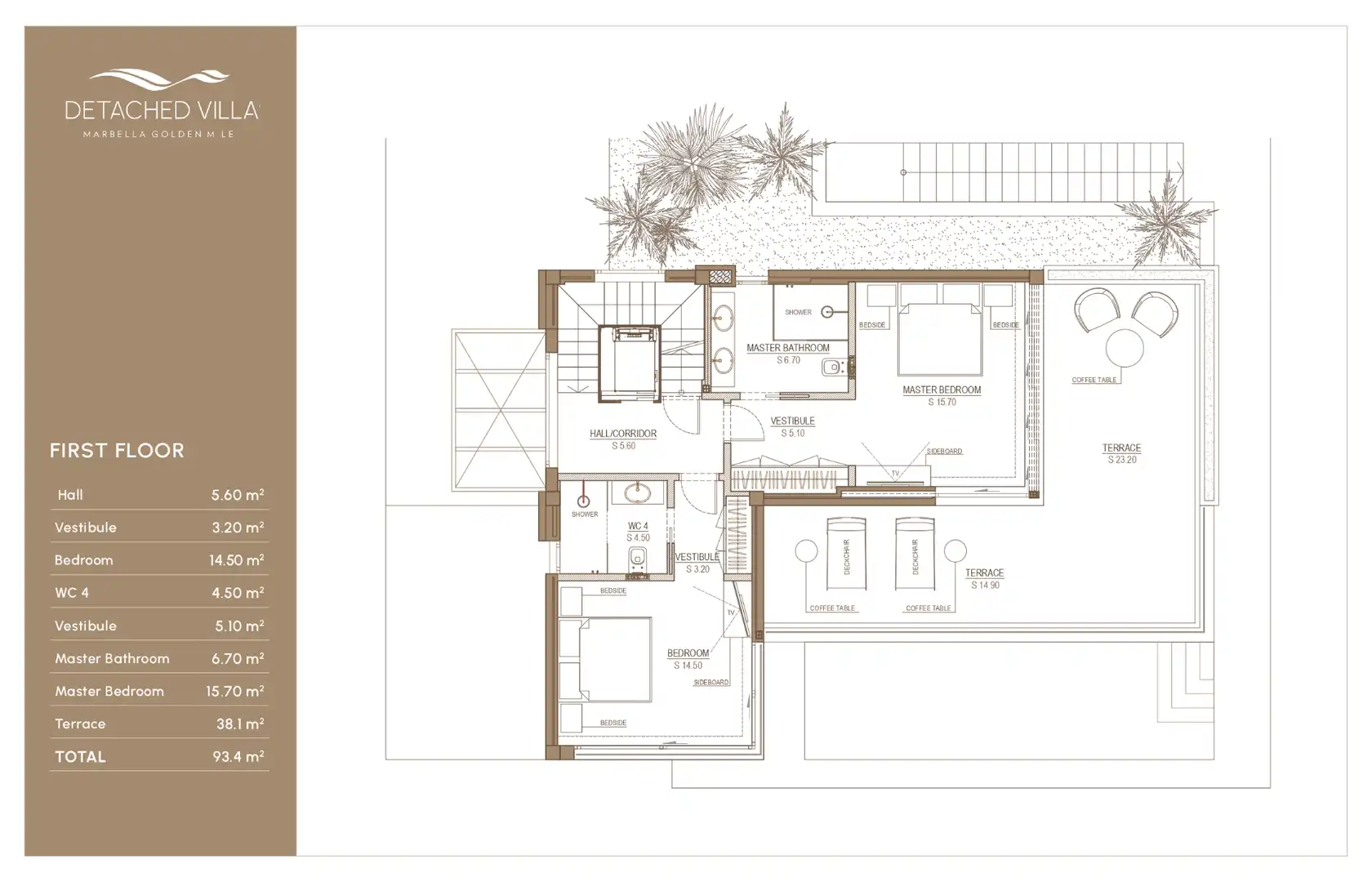 Chalet con piscina en venta en Milla de Oro, imagen 40