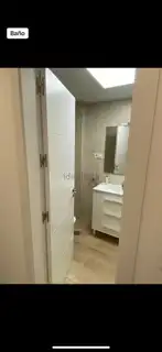Baño de Piso de alquiler en Málaga con Aire acondicionado, Terraza y Amueblado