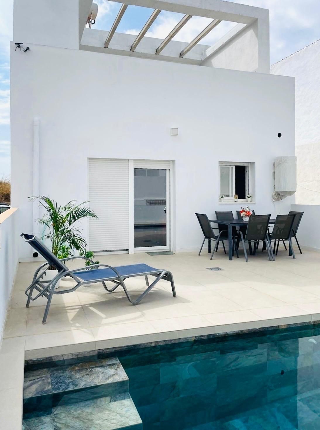 Terrassa de Casa o xalet en venda en Chiclana de la Frontera amb Aire condicionat, Calefacció i Terrassa