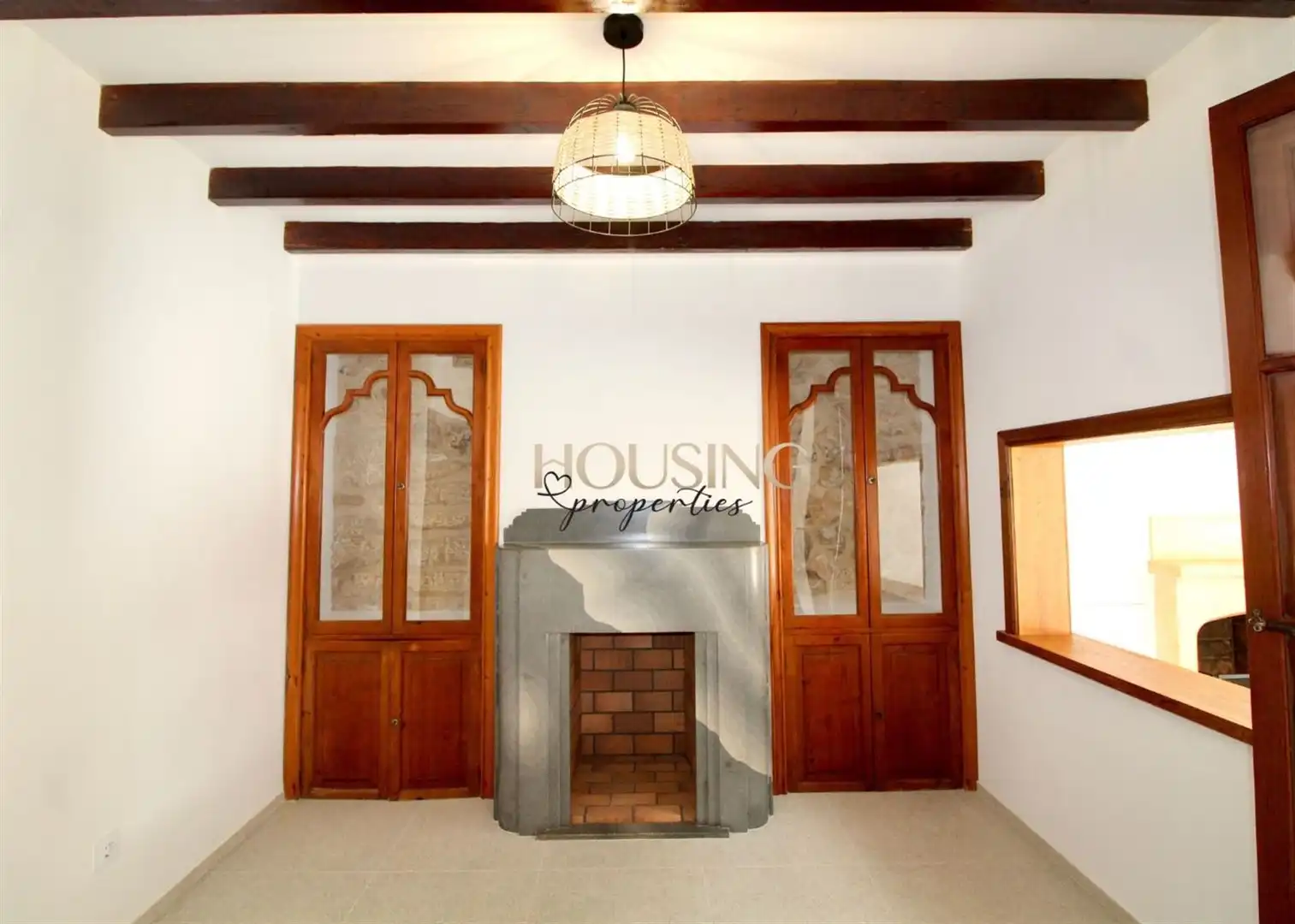 Sala d'estar de Casa adosada en venda en Llucmajor amb Aire condicionat, Calefacció i Jardí privat